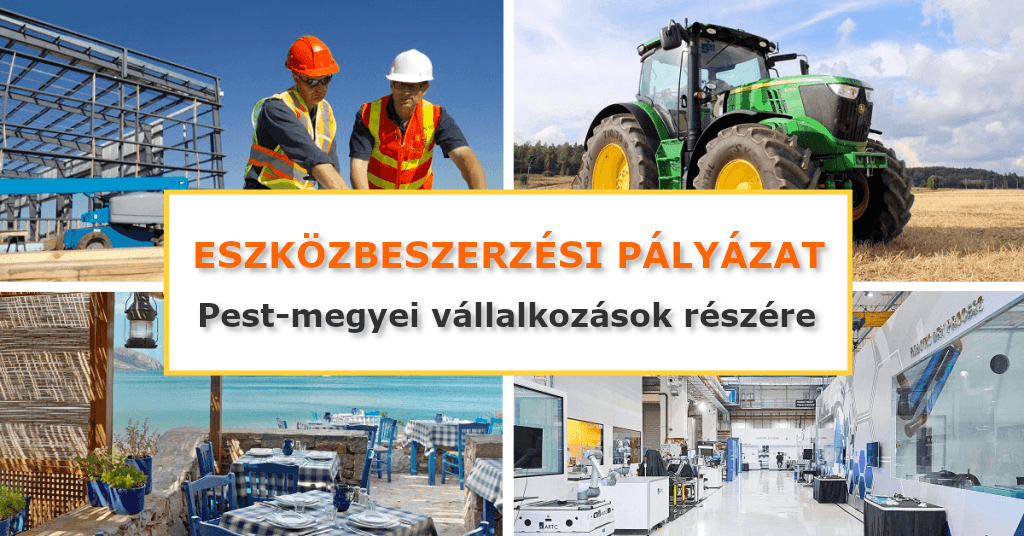 eszközbeszerzési pályázat pest megyei cégeknek