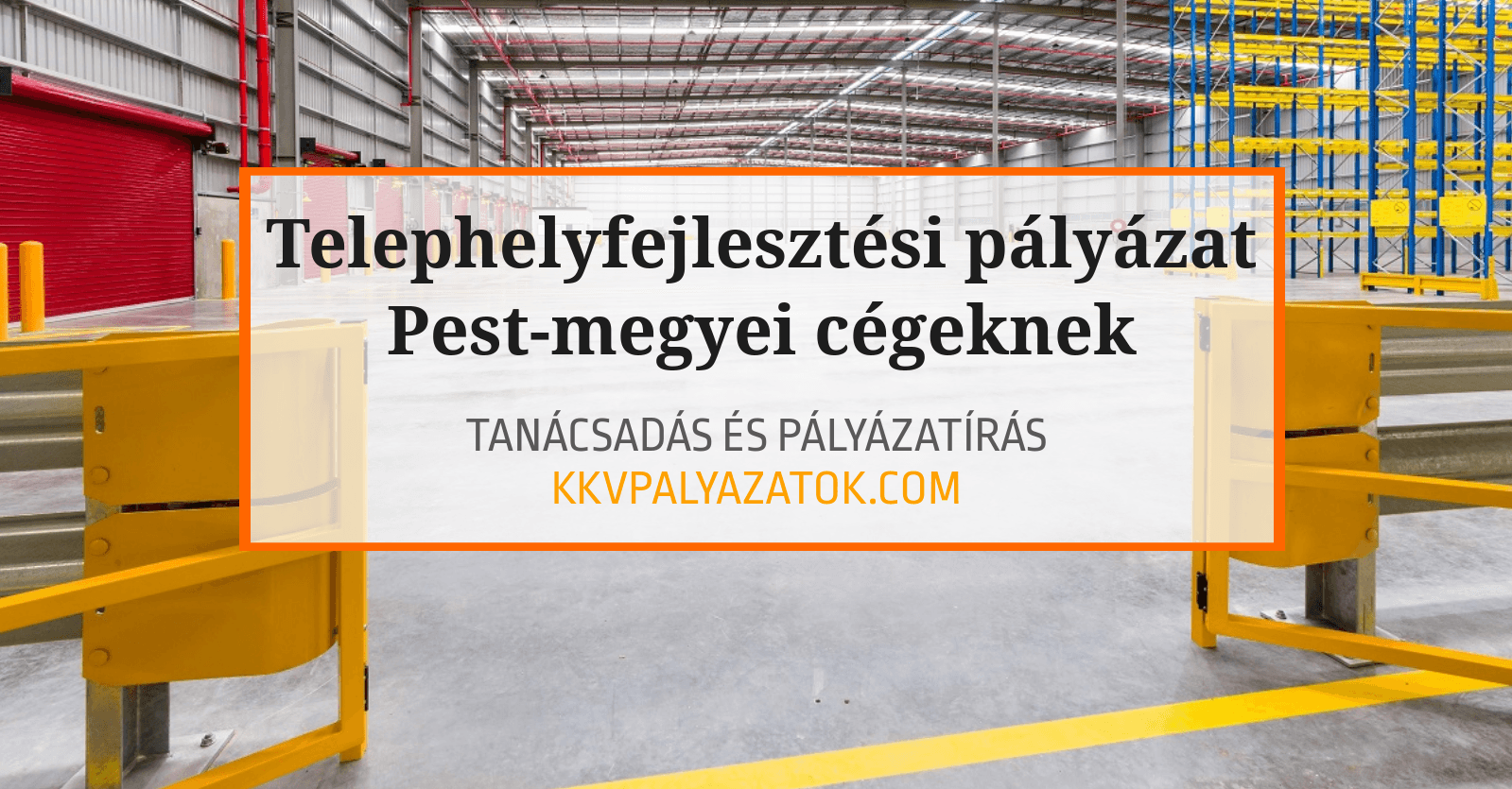 telephelyfejlesztési pályázat 2019