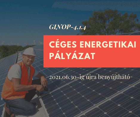 GINOP-414 pályázat